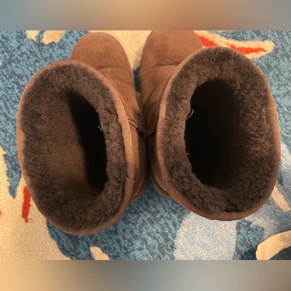 UGG “Burnt Cedar” Brown Short Boots - Picture 10 of 10